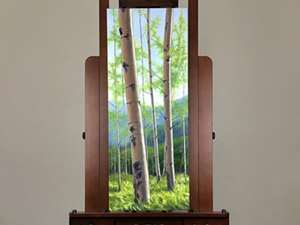 Aspen Tree Painting Original